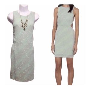 Topshop Sparkly Striped Dress Y2K